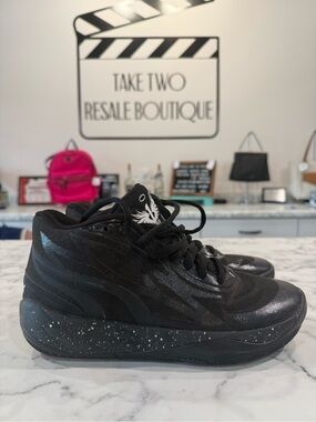 MEN'S 6.5 US Puma Lamelo Ball MB.02 'Oreo' Shoes 379425-01 Basketball Shoes